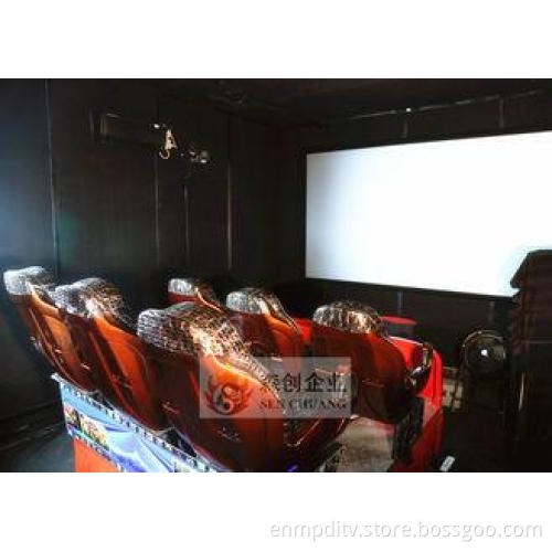 Electric Platform 7D Cinema System with Motion 7D Simulator
